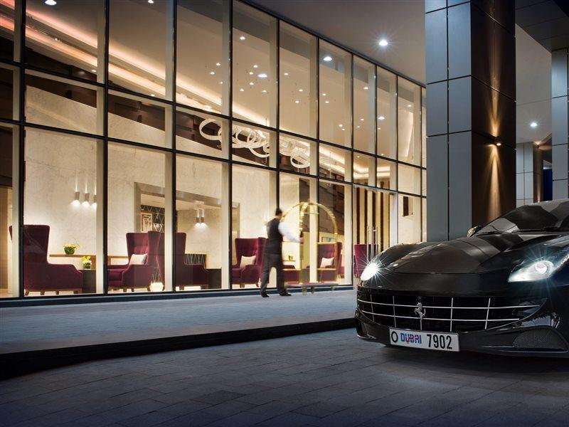 Damac Maison The Vogue Dubai Bagian luar foto The entrance of the hotel
